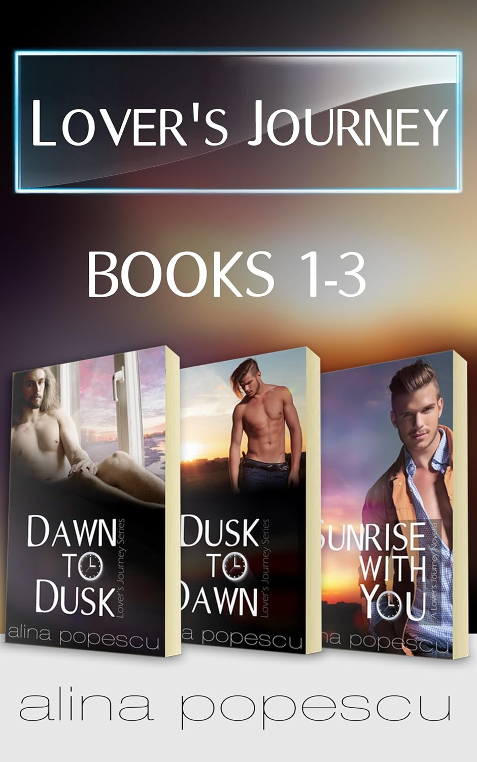 Lover's Journey Books 1-3: A Gay Contemporary Romance Series