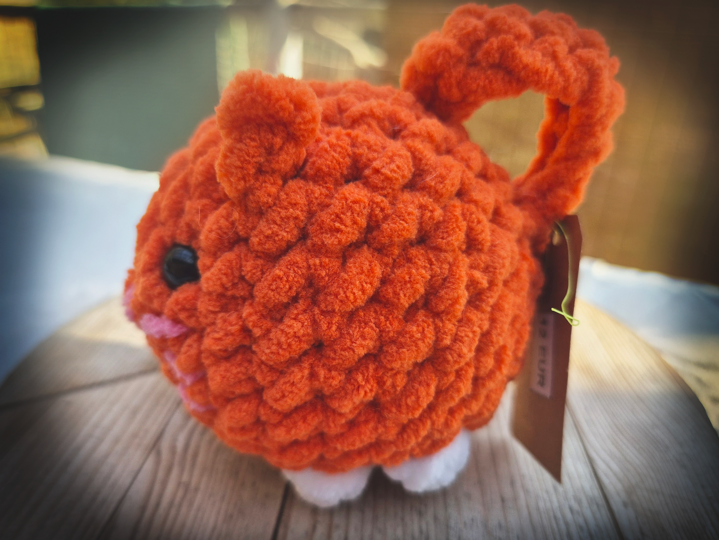 Mini Chunky Cat – Crochet Amigurumi Plushie | Handmade Soft Toy
