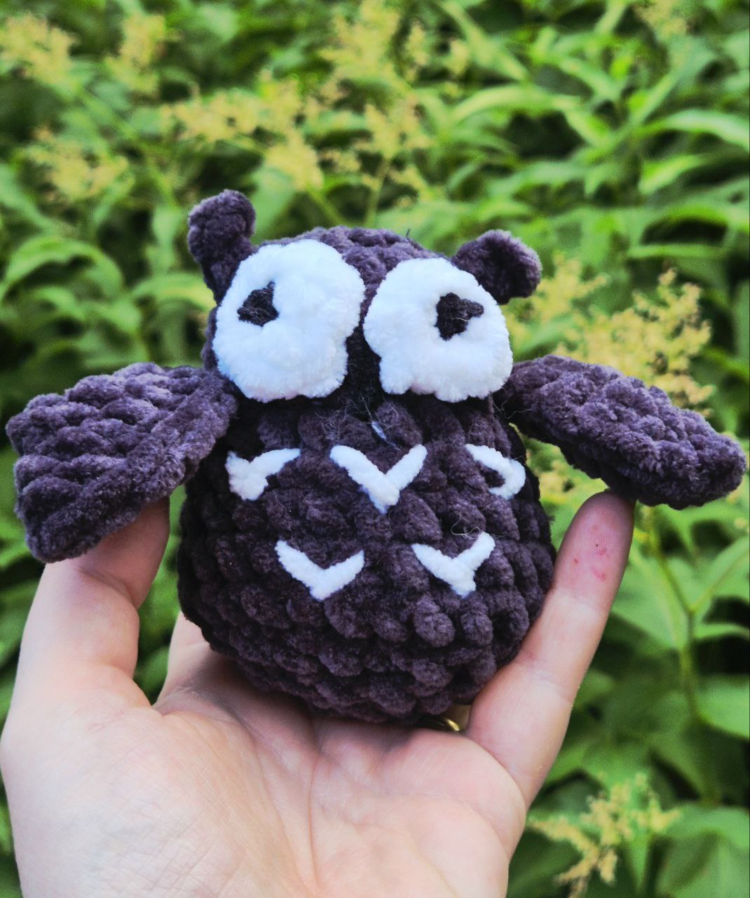 Mini Plush Crochet Owl | Handmade Amigurumi Soft Toy