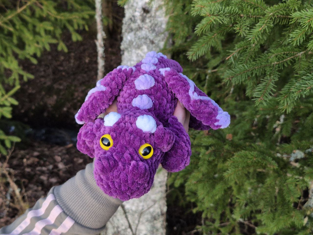 Mini Crochet Dragon Plushie | Amigurumi Plushies and Toys
